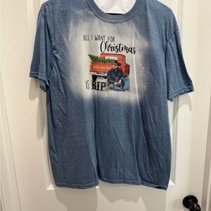 🌟Blue Christmas Yellowstone Graphic T-Shirt